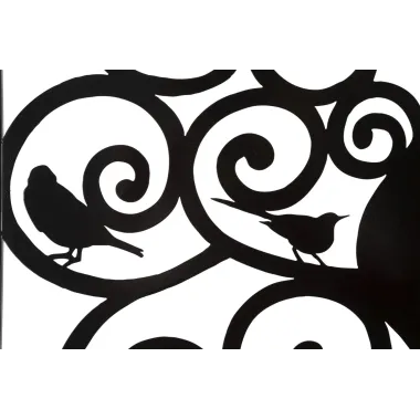 PANEL ŻELAZNY THREE 70x1x70 cm